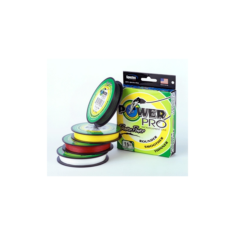 TRESSE POWERPRO vert 13 mm 8 kg 135 m