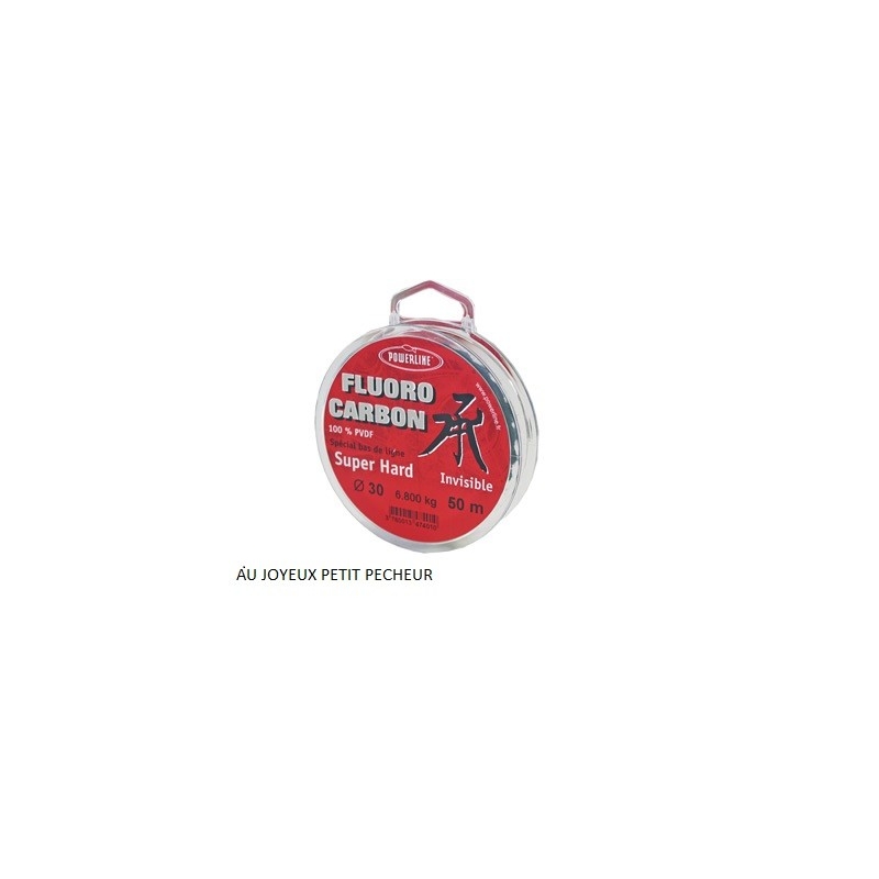 FLUOROCARBONE POWERLINE SPECIAL BAS DE LIGNE 50M