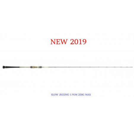SLOW JIGGING III BAITCASTING HEARTY RISE 1.91M 250G MAX