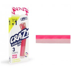 CRAZY SAND EEL FIIISH 100 ROSE FLUO