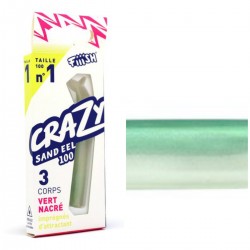 CRAZY SAND EEL FIIISH 100 VERT NACRE