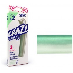 CRAZY SAND EEL FIIISH 150 VERT NACRE