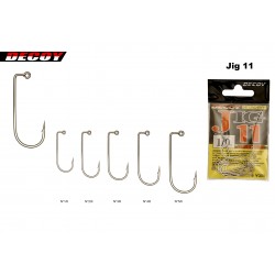 HAMEÇONS JIG 11 DECOY blister 9 pièces