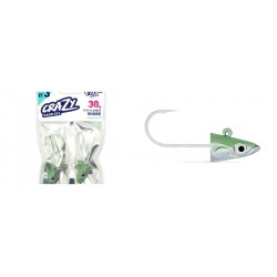 TÊTE PLOMBEE FiiiSH CRAZY SAND EEL OFF SHORE T3 30g