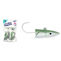 TÊTE PLOMBEE FiiiSH CRAZY SAND EEL DEEP T3 90g