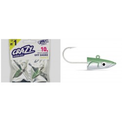TÊTE PLOMBEE FiiiSH CRAZY SAND EEL OFF SHORE T1 10g