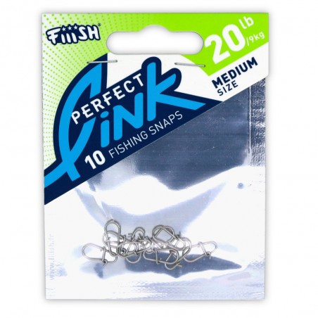 AGRAFE PERFECT LINK FIIISH MEDIUM 20LB 9KG