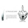 HAMEÇONS À ŒILLET BKK CHINU CUTTING BLADE SHARK