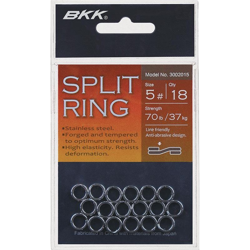 BKK SPLIT RING ANNEAUX BRISES