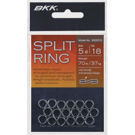 BKK SPLIT RING ANNEAUX BRISES