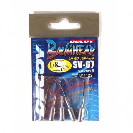 TETE PLOMBEE SV-67 BACHI HEAD DECOY