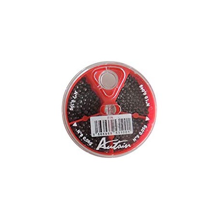 PLOMB CHEVROTINE BOITE 6 CASES AUTAIN DURE