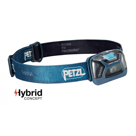 LAMPE FRONTAL TIKKINA PETZL 150 LUMENS BLEU