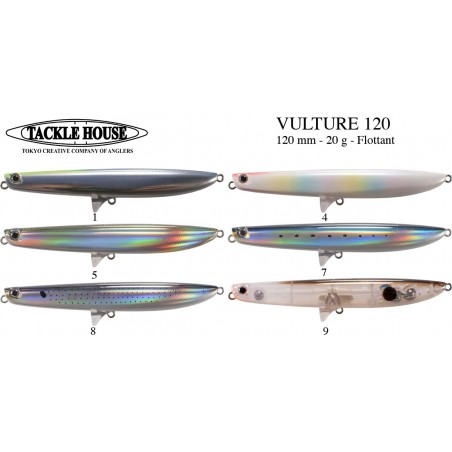 TACKLE HOUSE VULTURE 120MM 20G