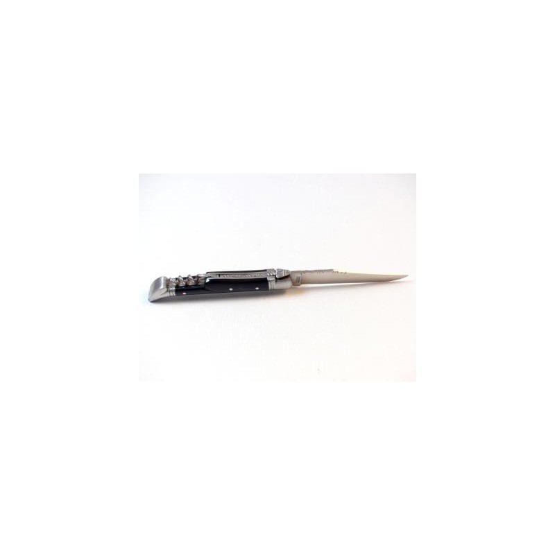 COUTEAU LAGUIOLE TIRE-BOUCHON 11CM CORNE DOURIS