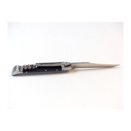 COUTEAU LAGUIOLE TIRE-BOUCHON 11CM CORNE DOURIS