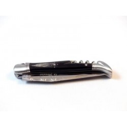 COUTEAU LAGUIOLE TIRE-BOUCHON 11CM CORNE DOURIS
