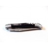 COUTEAU LAGUIOLE TIRE-BOUCHON 11CM CORNE DOURIS