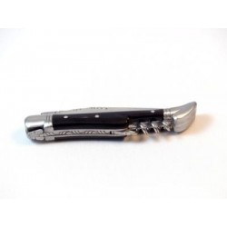 COUTEAU LAGUIOLE TIRE-BOUCHON 11CM CORNE DOURIS