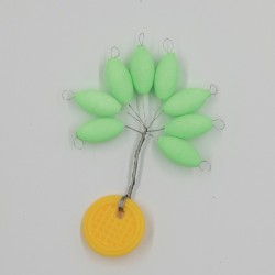 PERLES FLOTTANTES OVALES