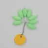 PERLES FLOTTANTES OVALES