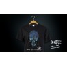 T-Shirt Crâne Scanner Black WAY OF FISHING