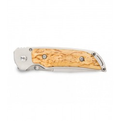 Couteau pliant Marttiini MFK 915111 CURLY BIRCH FOLDING KNIFE