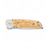 Couteau pliant Marttiini MFK 915111 CURLY BIRCH FOLDING KNIFE