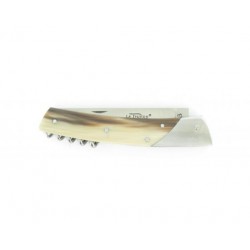 THIERS 11 CM CORNE BLONDE AVEC TIRE-BOUCHON