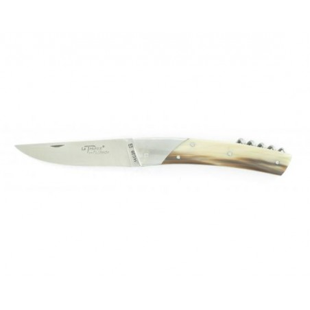 THIERS 11 CM CORNE BLONDE AVEC TIRE-BOUCHON