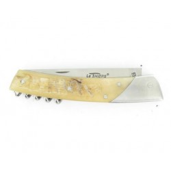 THIERS 11 CM CORNE DE BELIER AVEC TIRE-BOUCHON
