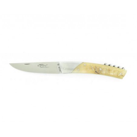 THIERS 11 CM CORNE DE BELIER AVEC TIRE-BOUCHON