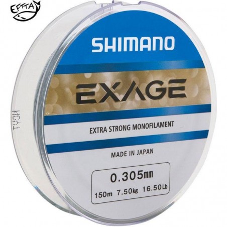 Fils nylon Exage Shimano 150m