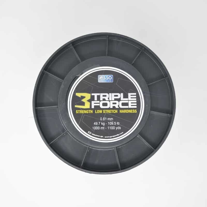 Nylon Triple force ASSO Strenght 1000m 1.17mm