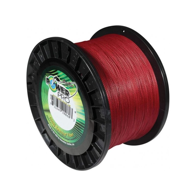 Tresse Power Pro Rouge 1370m