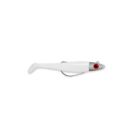 Swat shad monté Delalande 7cm 7gr blanc