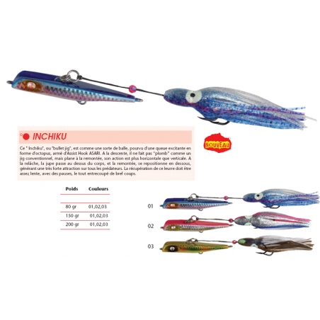  HART INCHIKU 30-06 JIG 80 gr 02