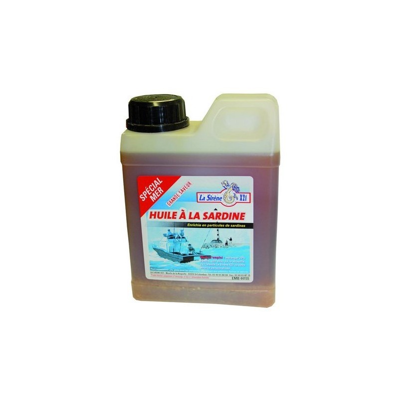 Huile de Sardine La Sirène X21 - 1 et 5L