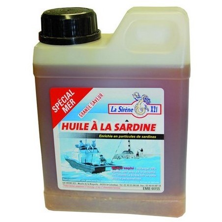 Huile de Sardine La Sirène X21 - 1 et 5L