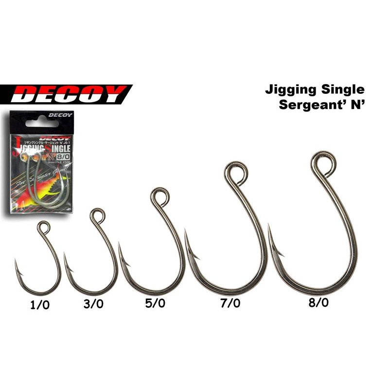 HAMEÇONS JIG ET ASSIST HOOK N° 5/0