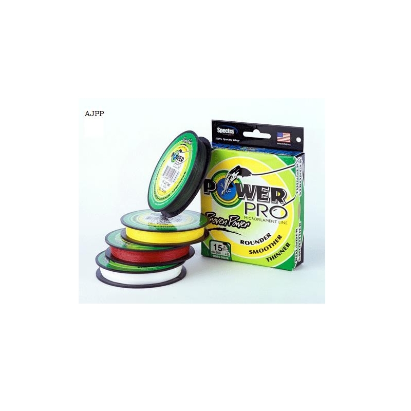 TRESSE PE POWERPRO ROUGE
