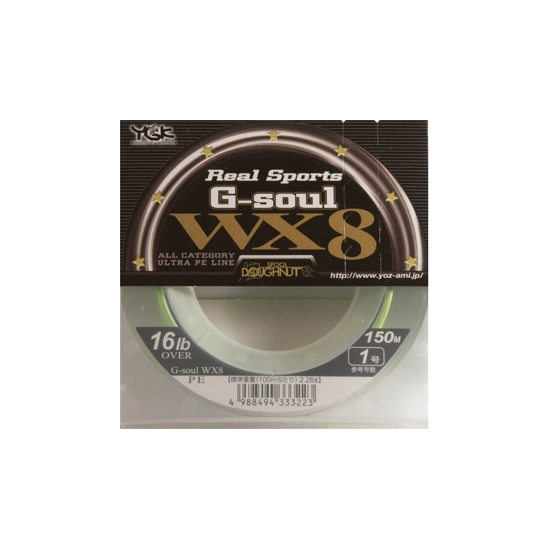 TRESSE YGK G-SOUL WX8 REAL SPORTS